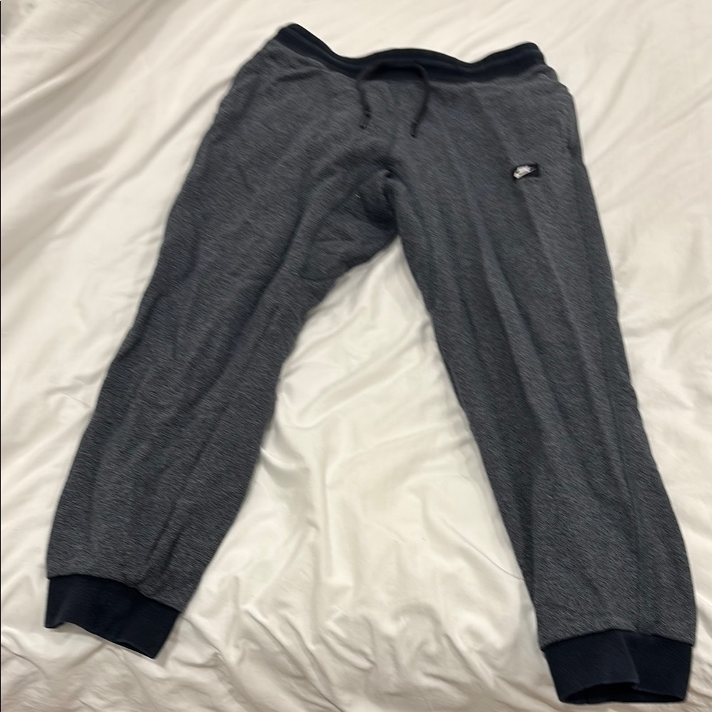 Mens Nike Gray Jogger Pants